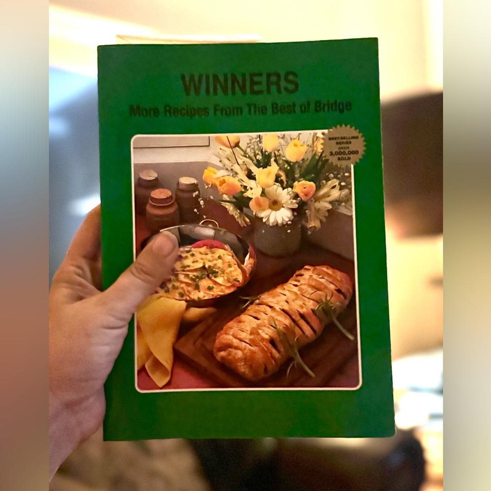 Winners Cookbook - Green Cover
